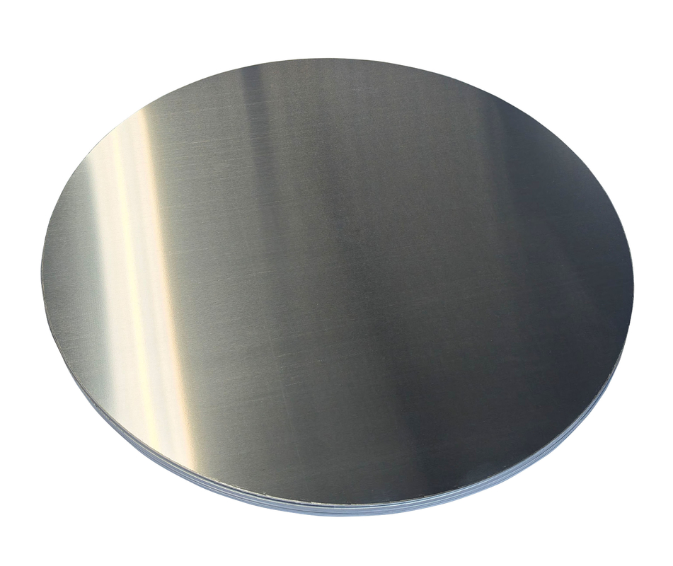 Kochtopf 1100 Aluminium-Rundplatten Poliermaschine Veredelung 3 mm Dicke Heißwalzende Aluminiumplatte Für Küchengut