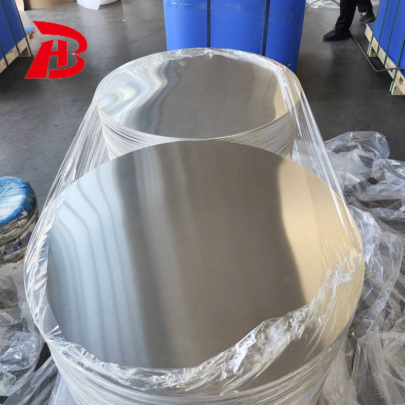 Custom Aluminium Kreis 100-1000mm Durchmesser Glatte Oberfläche Tiefe Zeichnung für industrielle Stempel