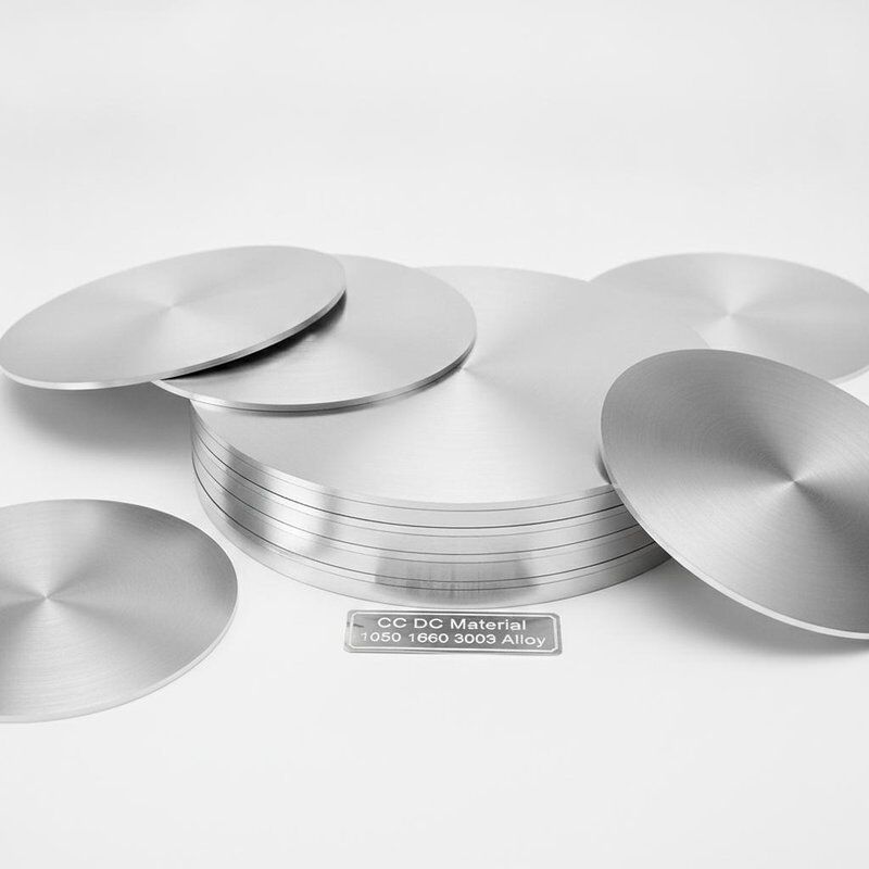 Maßgeschneiderte Größe 100-1000 mm Durchmesser Aluminiumkreisplatte Rissbeständig Tiefe Zeichnung 1050 1060 3003 Legierung für Kochgeschirr und Lampenbezug