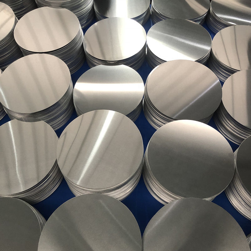 80-1600mm Diameter 0.3-6mm Thickness Customizable Aluminum Circle Disc for High-End Kitchenware