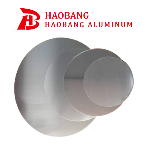 Kundengebundene silberne runde Kreis-Metallscheibe-Platten-Legierungs-Oblaten-Aluminiumplatte