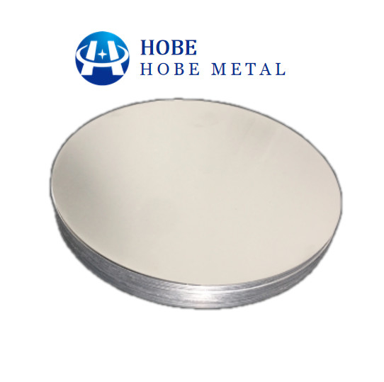 Kochtopf 1100 Aluminium-Rundplatten Poliermaschine Veredelung 3 mm Dicke Heißwalzende Aluminiumplatte Für Küchengut