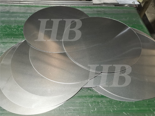 8er-Reihe gegossenen Walzplatten aus Aluminium Kreis 6mm 1070 1100 für Lampenschirme