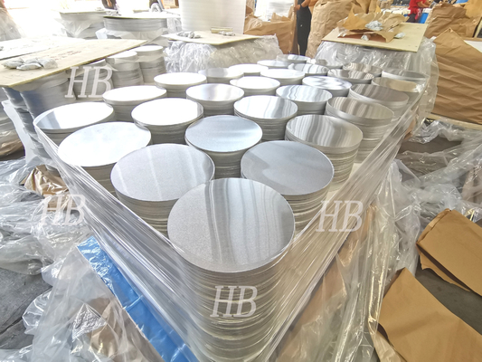1000 des Aluminiumdisketten-Reihe strahlenden Silbers H14-freien Raumes für Dampfer-Kocher