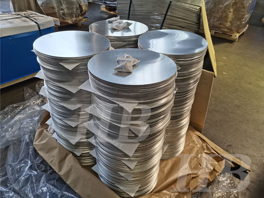3 mm Dicke 1100 Aluminiumkreise DC-Gewälzt poliert für die Herstellung von Kochgeschirr